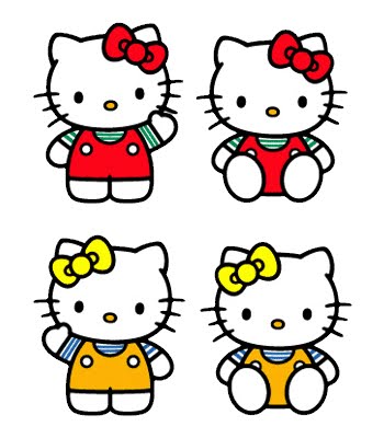 Hello Kitty and Mimmy