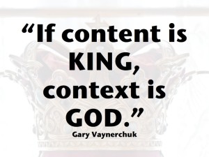 Content Marketing Gary Vaynerchuk quote