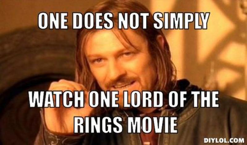 Boromir Meme Lord of the Rings