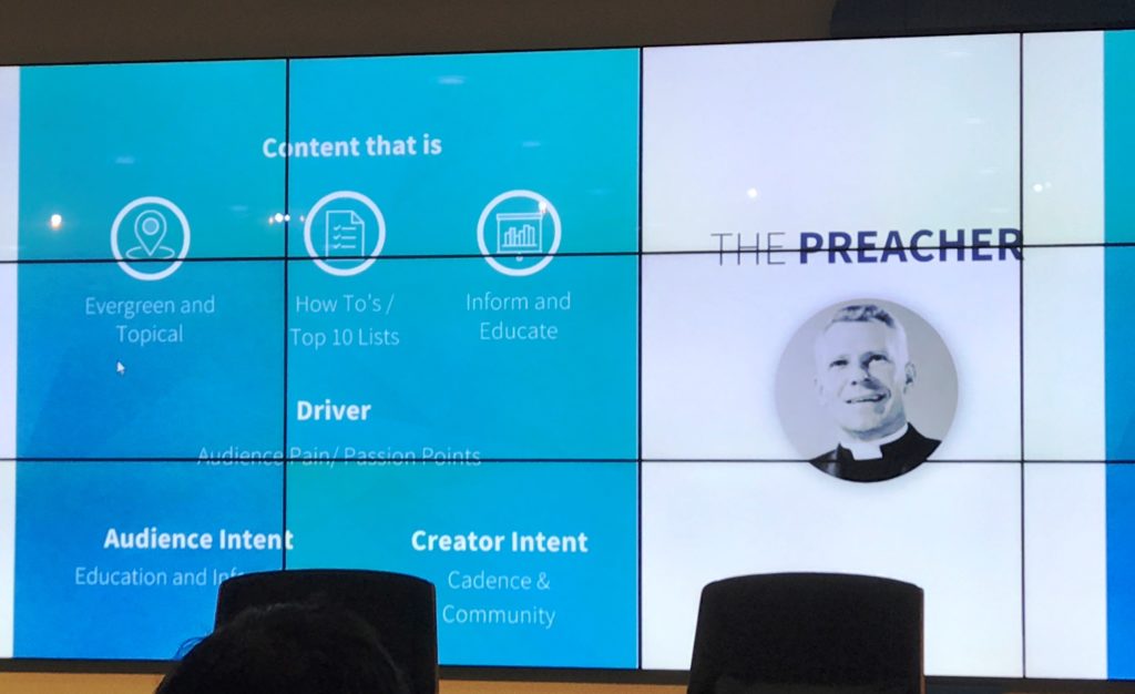 The Preacher Content Archetype