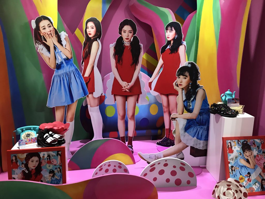 K Pop Group Red Velvet at SM Town