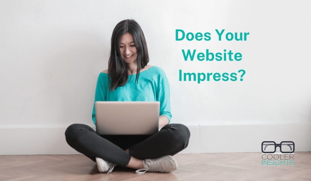 How To Make A Great First Impression With Your Website | Cooler Insights