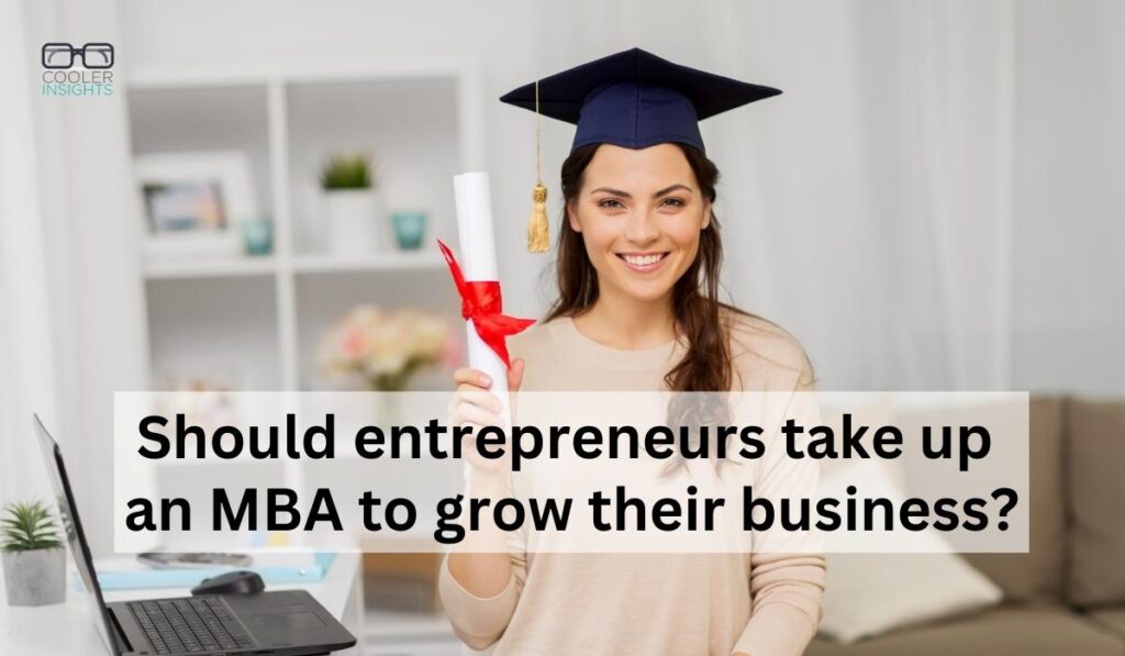 Entrepreneurs with MBA